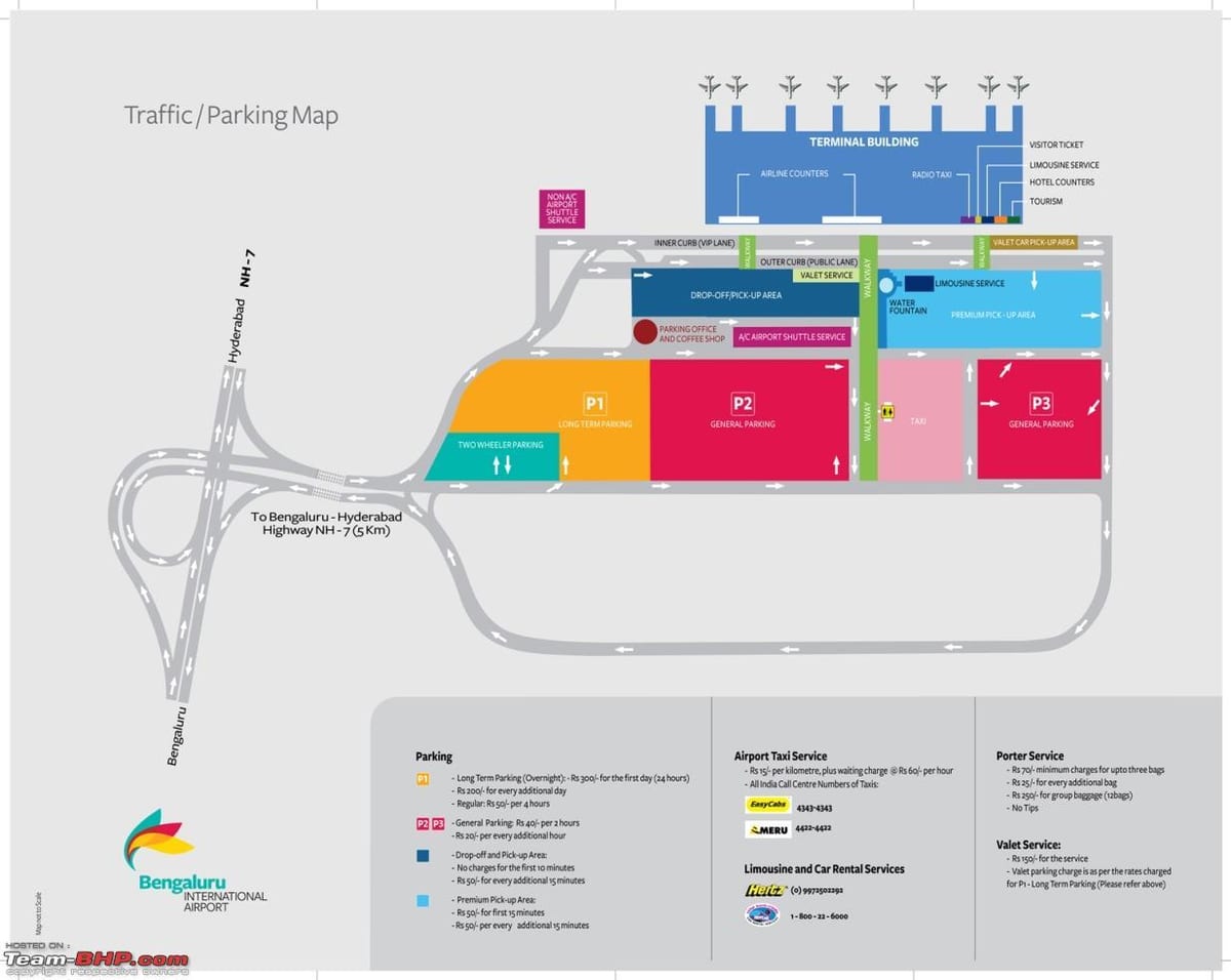 aeroporto Bangalore mapa