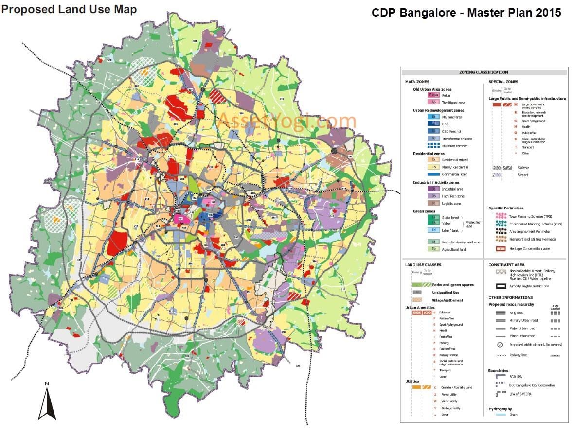 CDP mapa