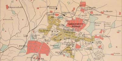Bangalore vello mapa